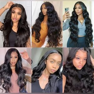 Cre8tive Concept’s Signature Body Wave Wig Lace Closure 100% Human Hair Wig